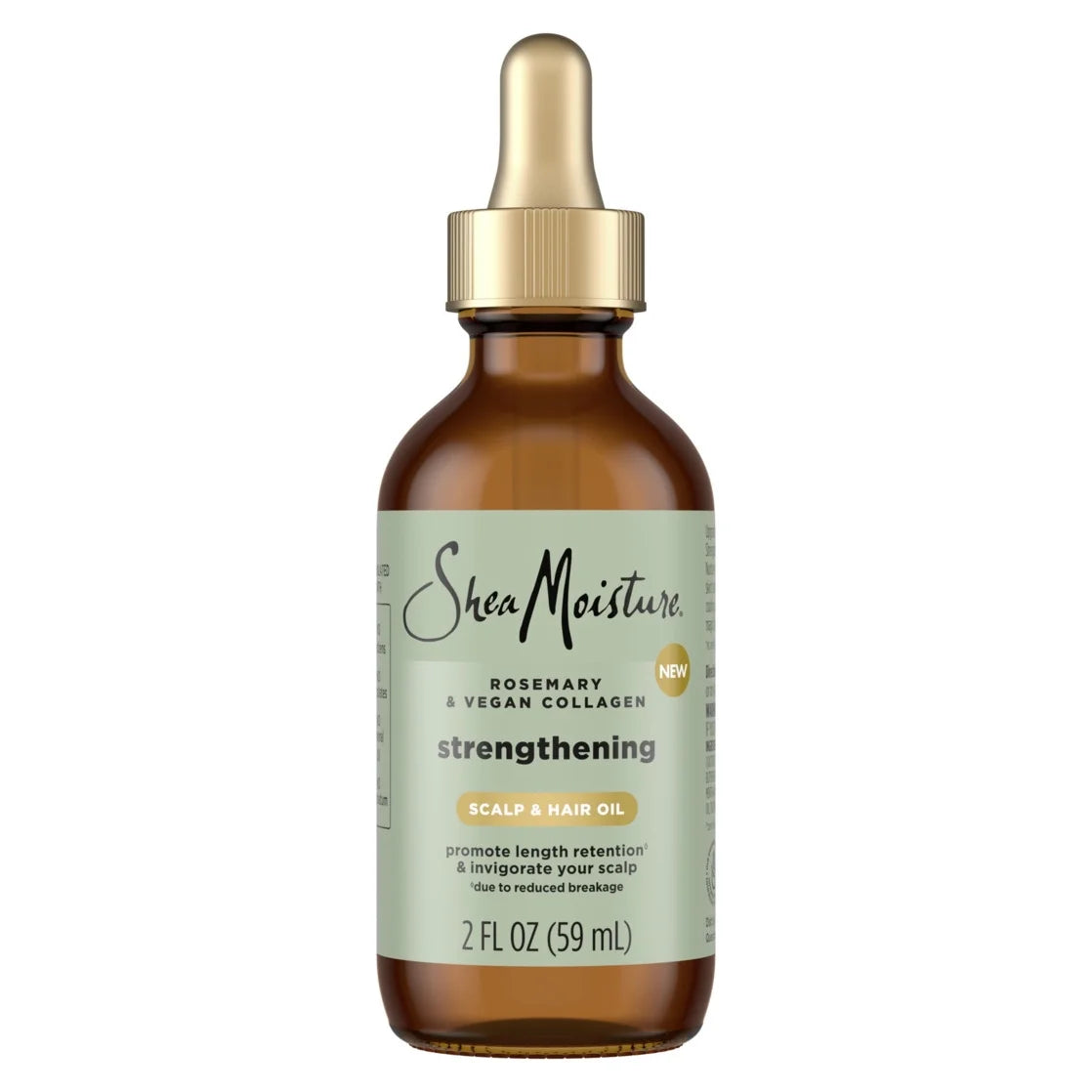 Strengthening Scalp Oil & Hair Oil Rosemary & Vegan Collagen, 2 Oz