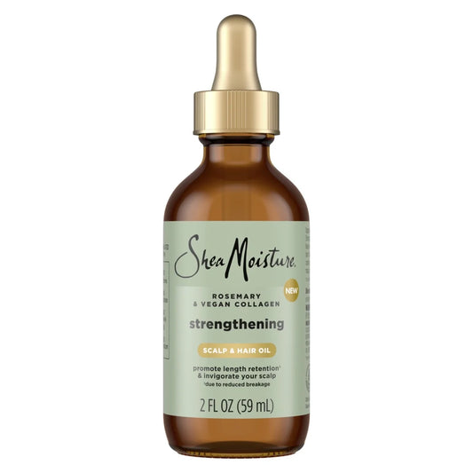Strengthening Scalp Oil & Hair Oil Rosemary & Vegan Collagen, 2 Oz