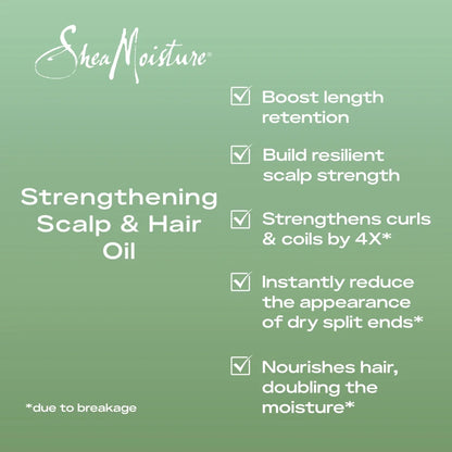 Strengthening Scalp Oil & Hair Oil Rosemary & Vegan Collagen, 2 Oz