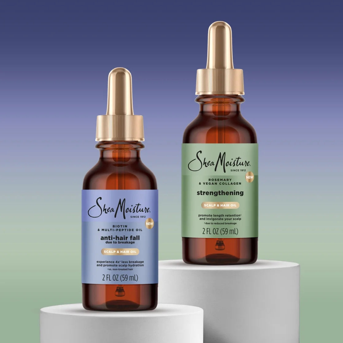 Strengthening Scalp Oil & Hair Oil Rosemary & Vegan Collagen, 2 Oz